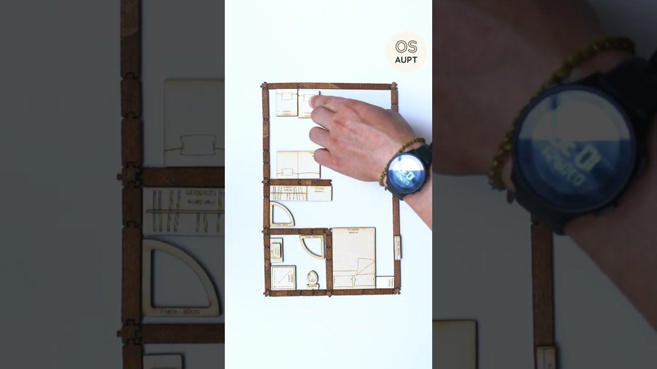 Plan studio 26m2