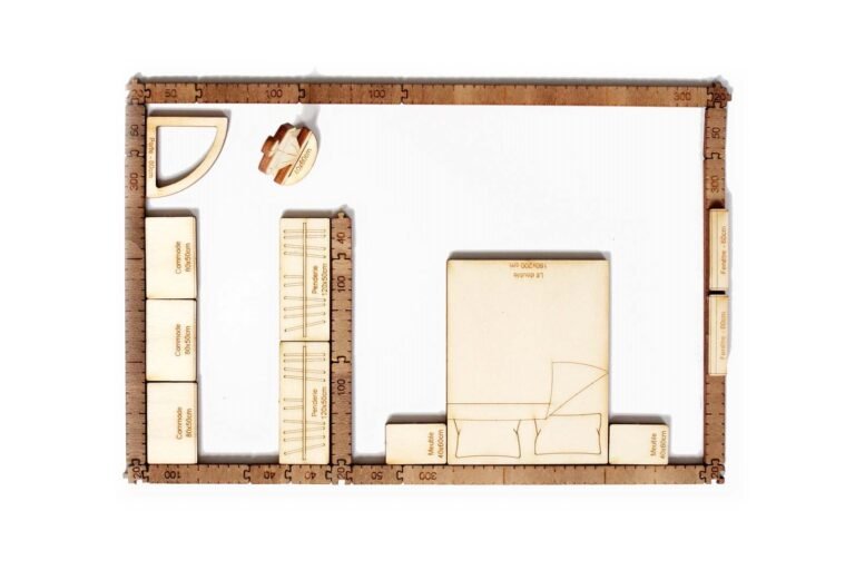 Plan chambre 19m2