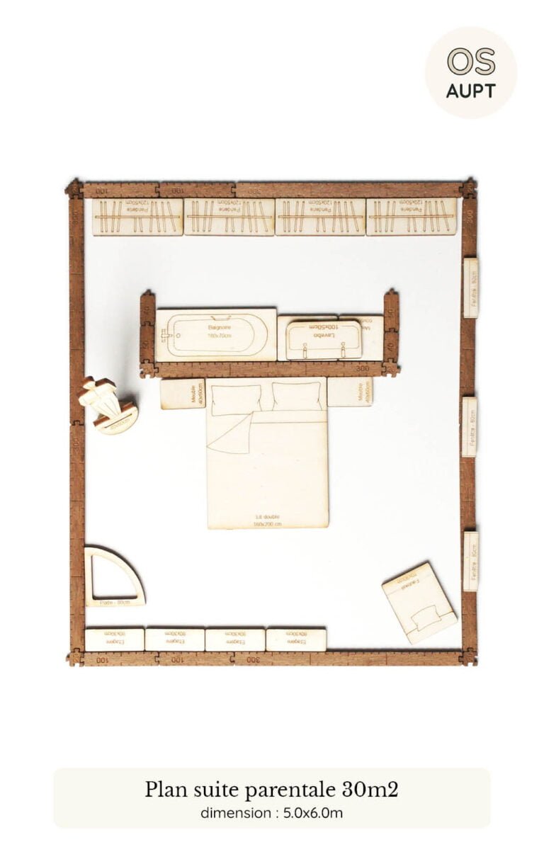 plan suite parentale 30m2 12 plan d'une suite parentale de 30m2 réalisé avec le kit yoja