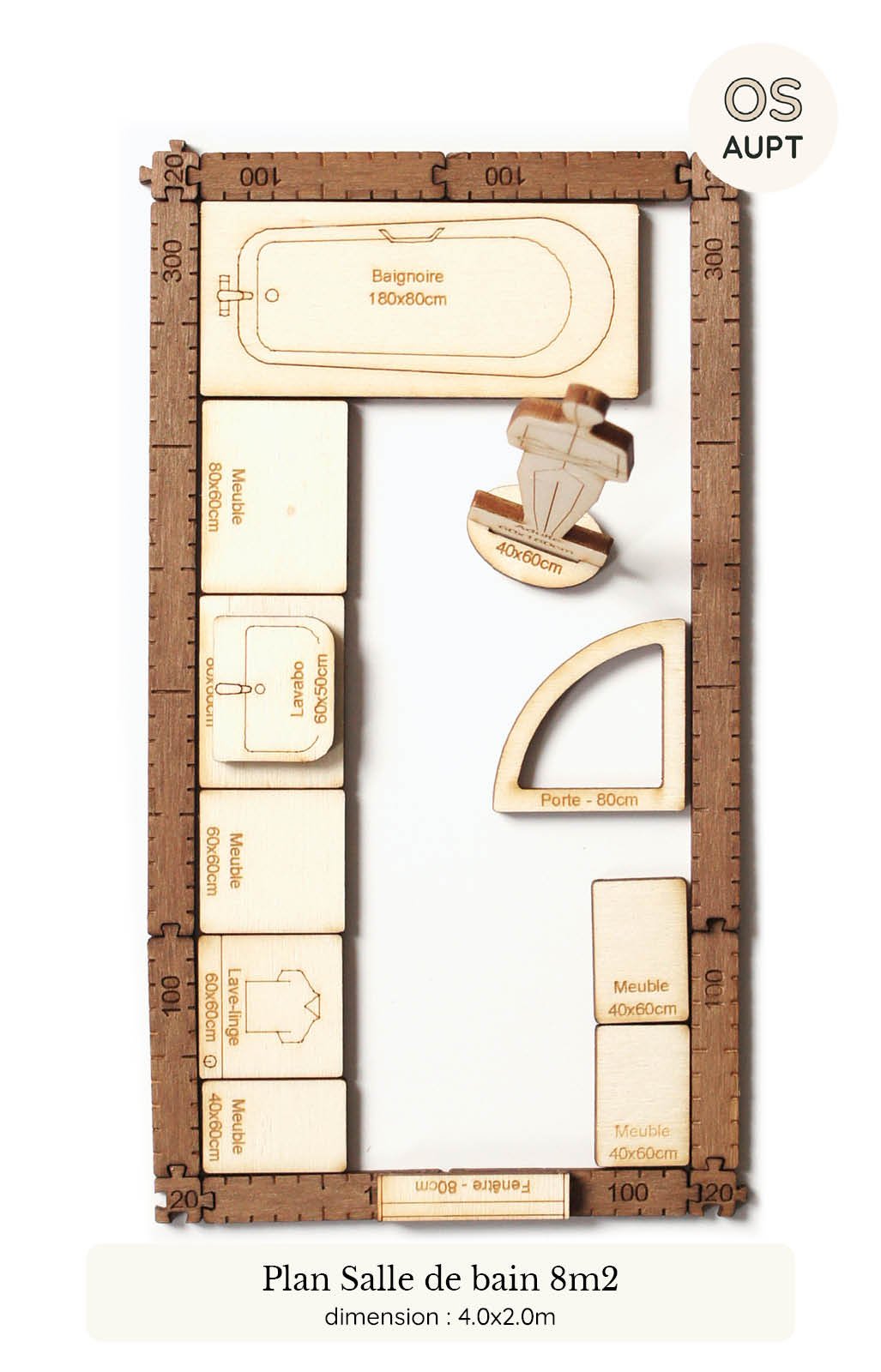 Plan Salle De Bain 8m2