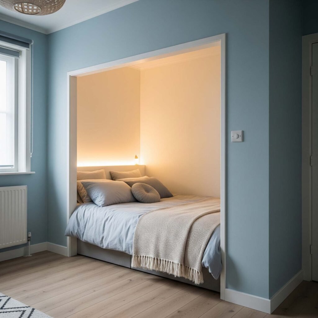 Quel aménagement de chambre choisir ? Découvrez 9 idées de configurations 4 Amenagement de Chambre lit dans une alcove