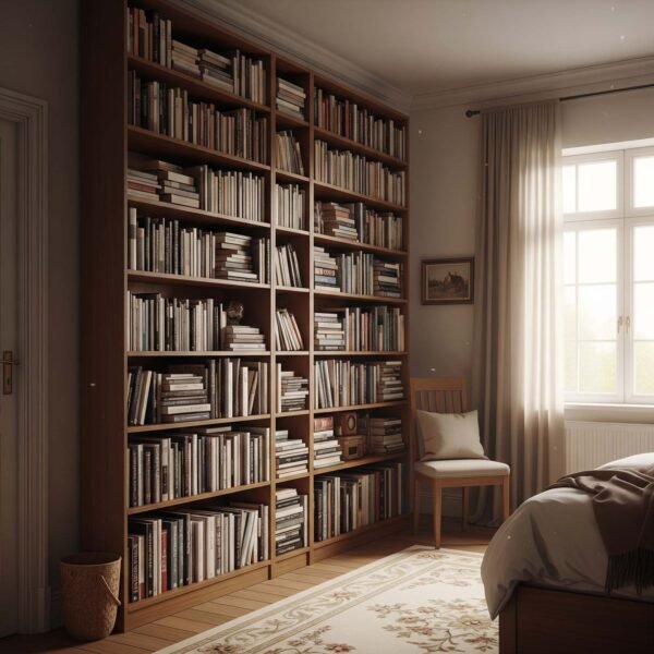 Idées de Rangement dans la Chambre : 15 Solutions Pratiques et Astuces 8 Rangement chambre : bibliothèque