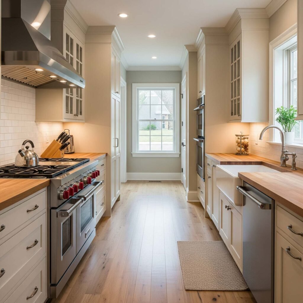 amenagement de cuisine en Parallele