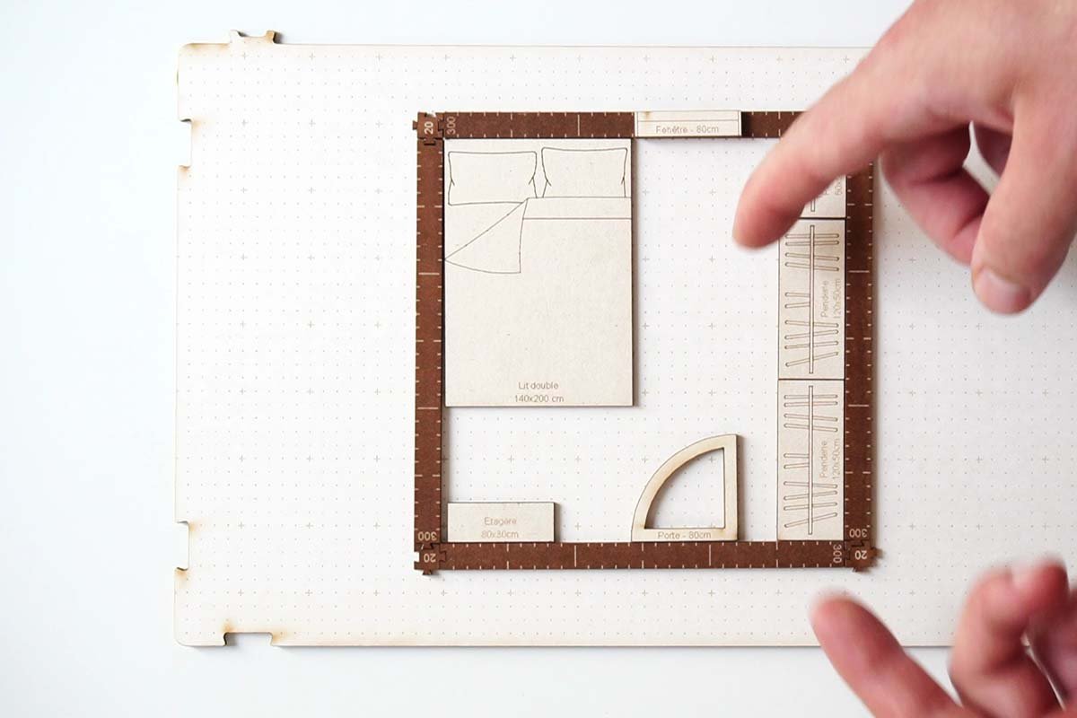 Plan Chambre 9m2 1 Chambre de 9m2 (3x3m)