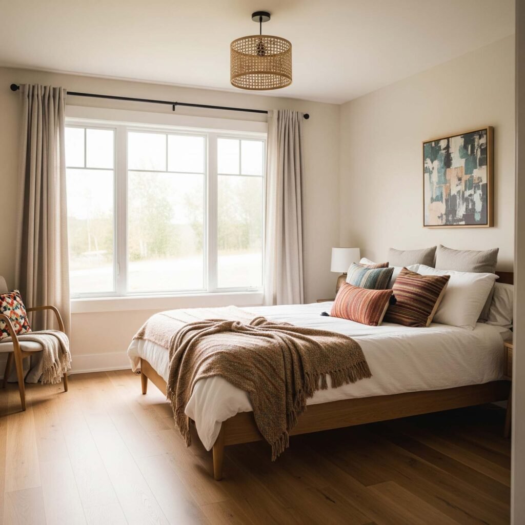 Chambre orientee Nord