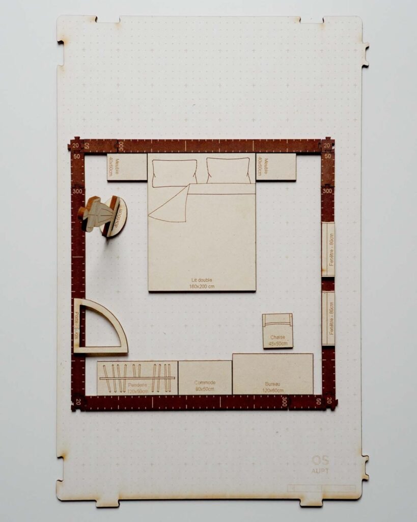 Plan Chambre 12m2 6 Plan chambre 12m2 carrée avec un bureau