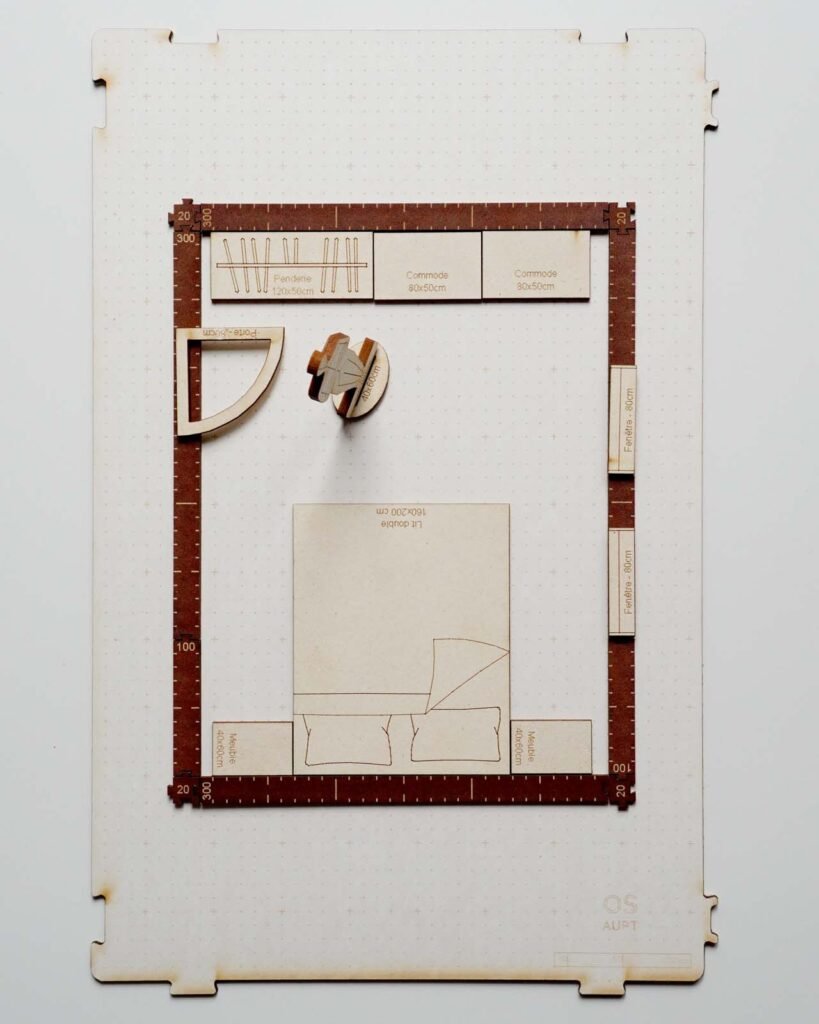 Plan Chambre 12m2 8 Plan chambre 12m2 rectangulaire avec un espace optimisé