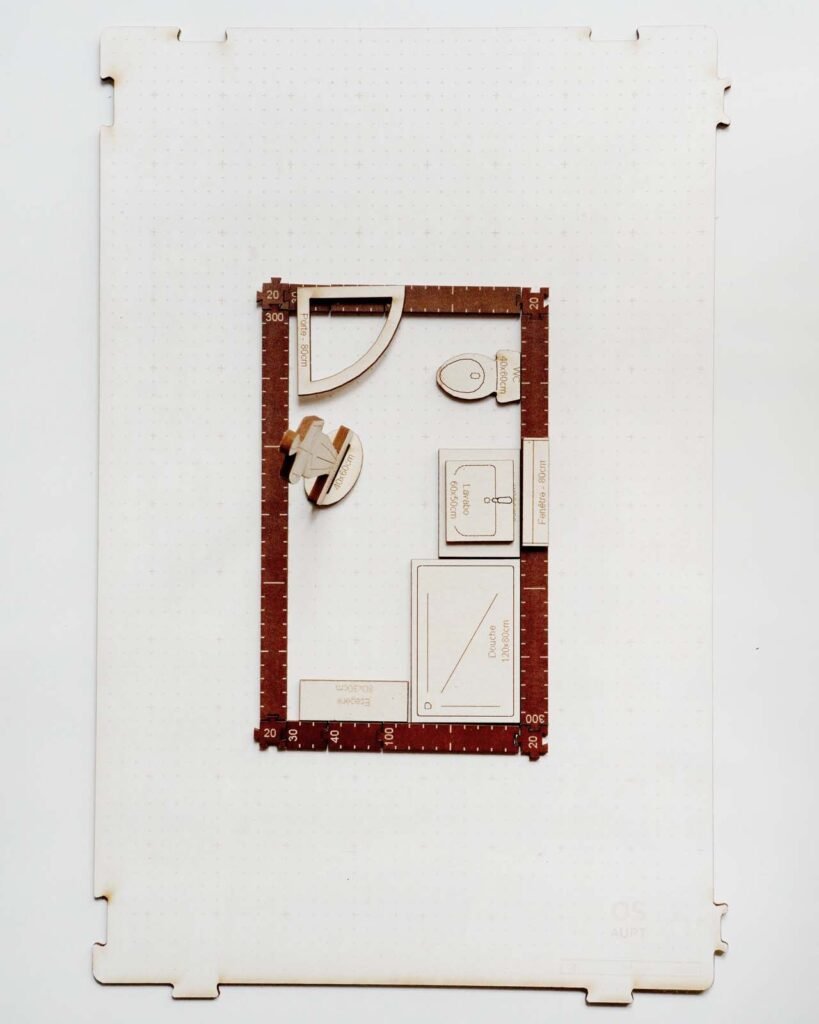 Plan Salle de Bain 5m2 11 Plan Salle de bain 5m2 étroite avec douche et WC