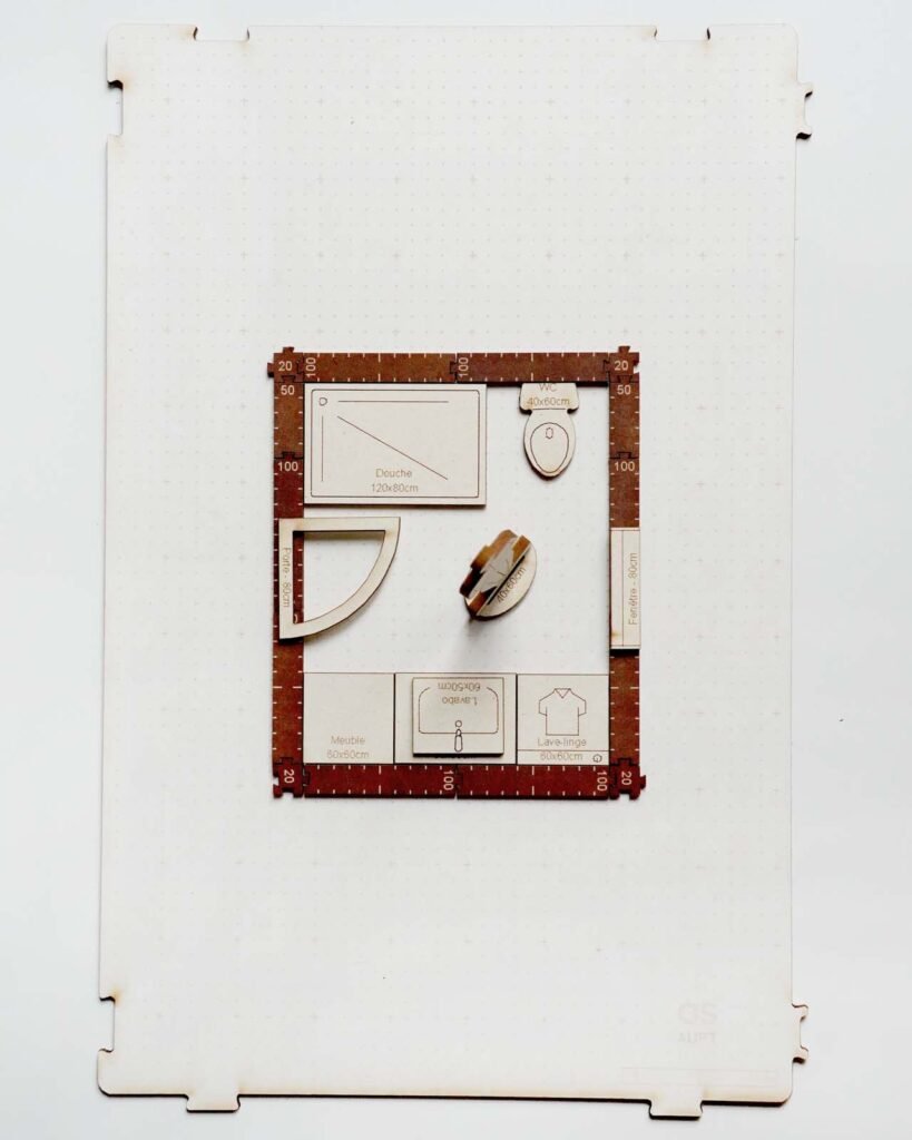 Plan Salle de Bain 5m2 14 Plan Salle de bain 5m2 rectangulaire