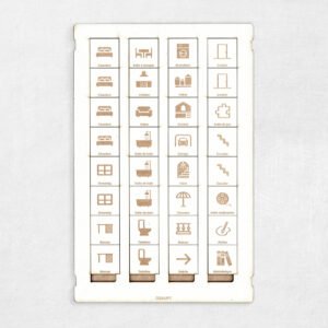 La planche 1 du kit Karya