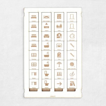 La planche 1 du kit Karya
