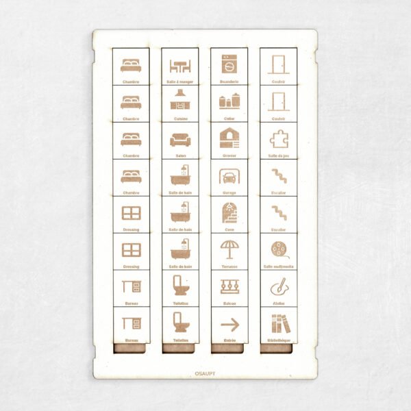 La planche 1 du kit Karya