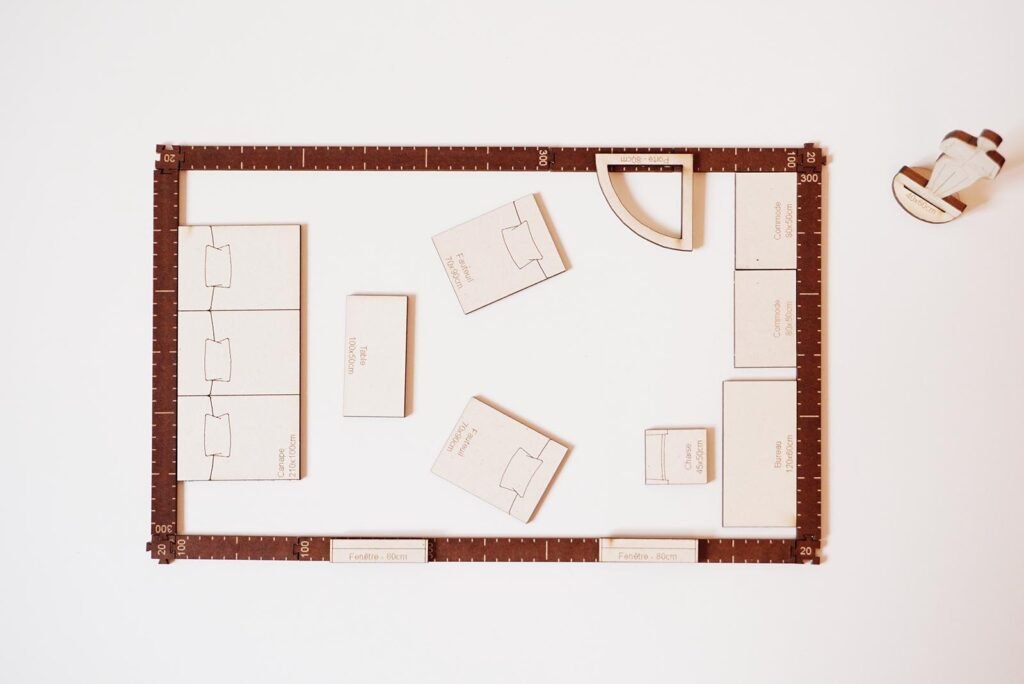 Plan Salon 15m2 : 2 Idées d'Aménagement (avec Mesures) 1 Plan Salon 15m2 (5.0m x 3.0m)
