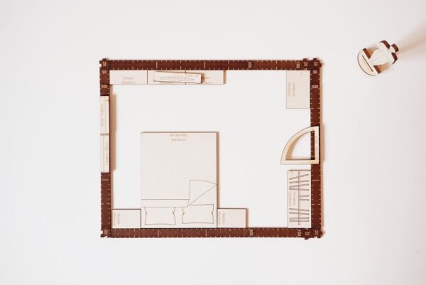 Plan Chambre 14m2 (4.2m x 3.3m)