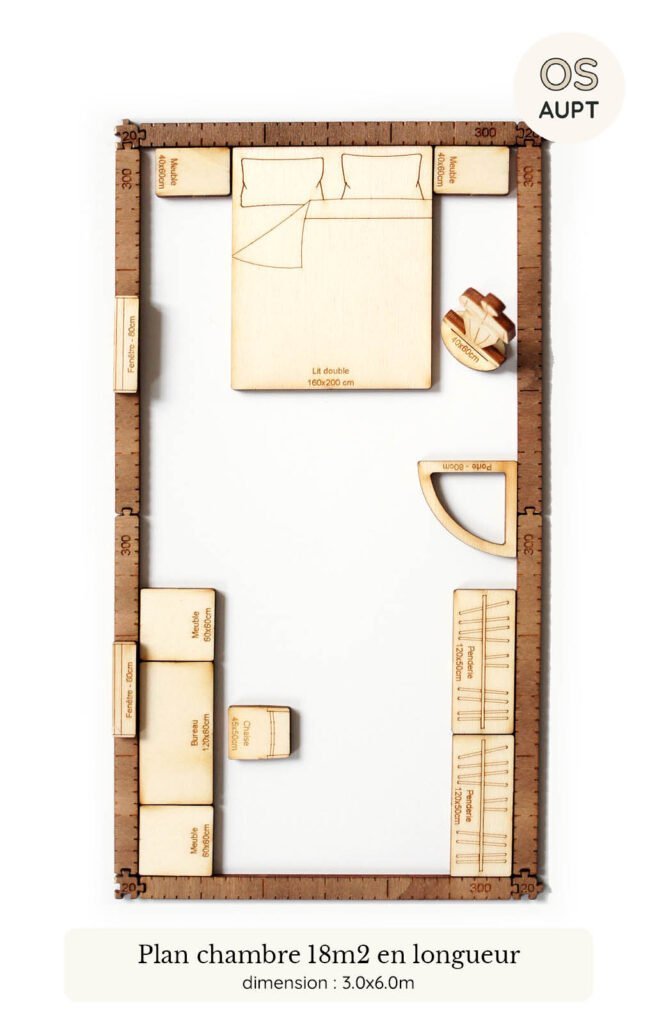 plan chambre 18m2 en longueur 657x1024 1