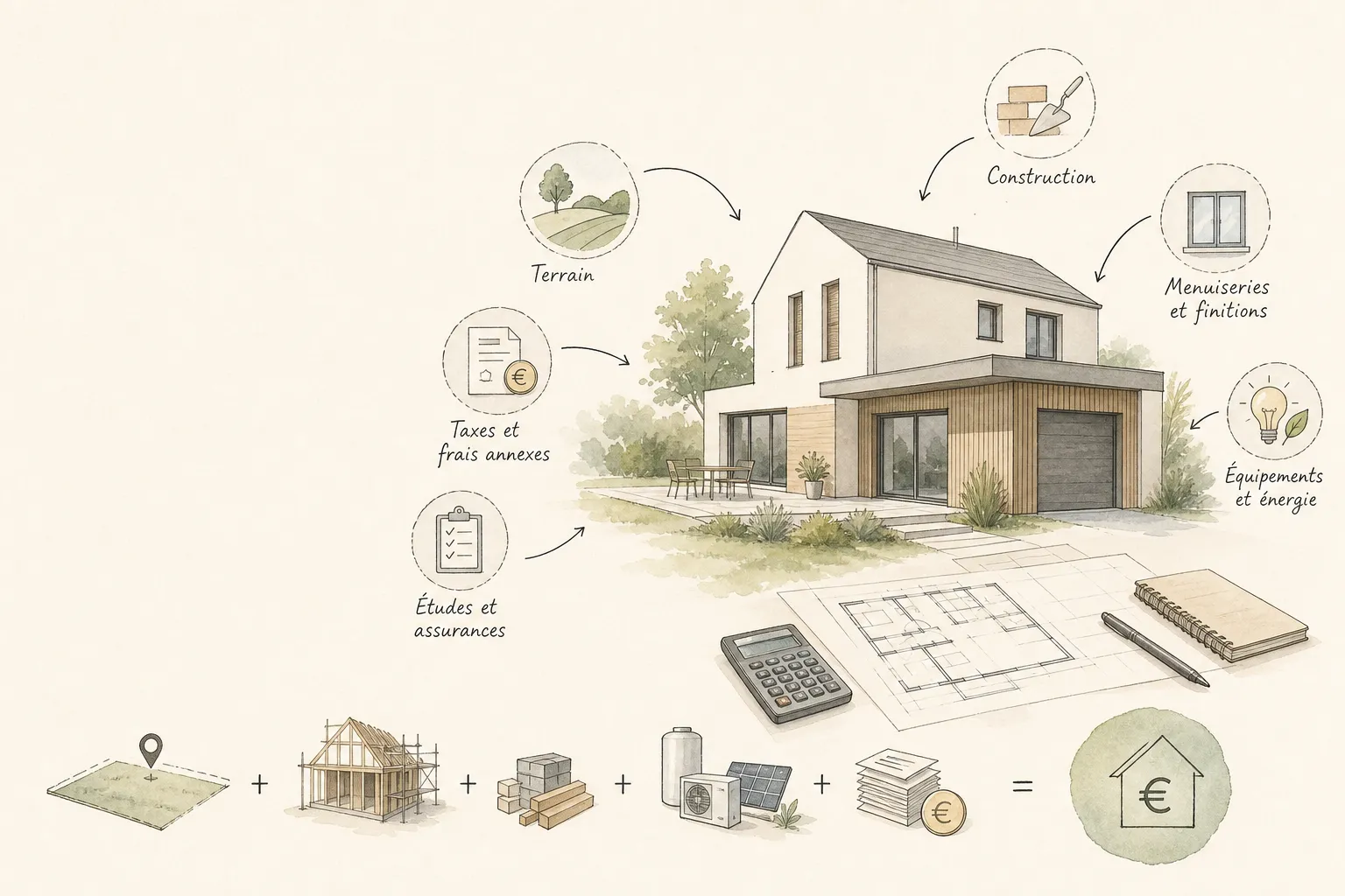 Prix maison à construire en france