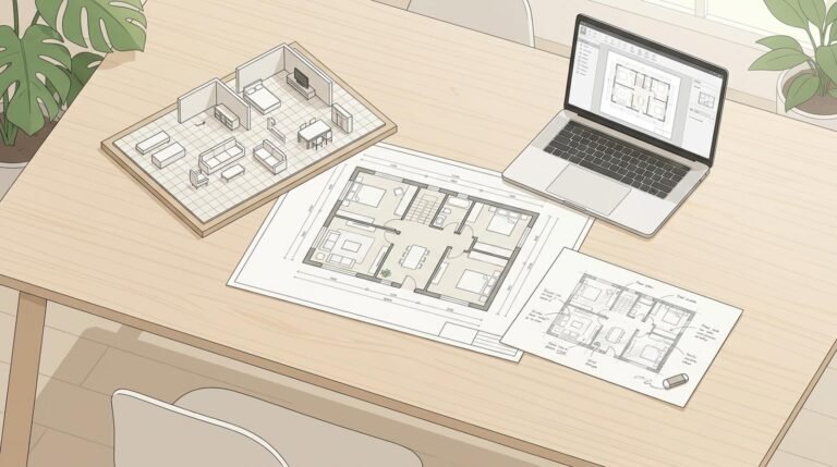 3 outils pour faire un plan de maison