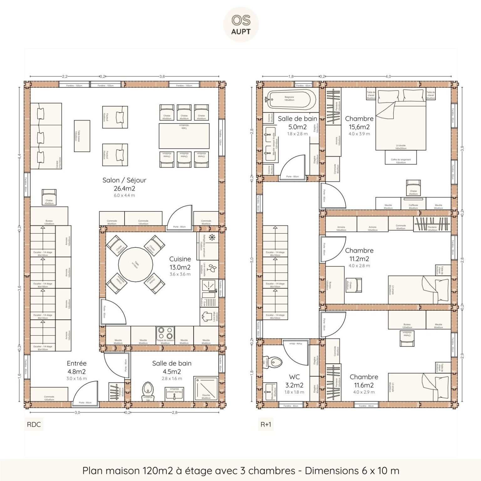 Sitemapcdatahttpwwwinfbizidplan Maison 120m2 3dnull